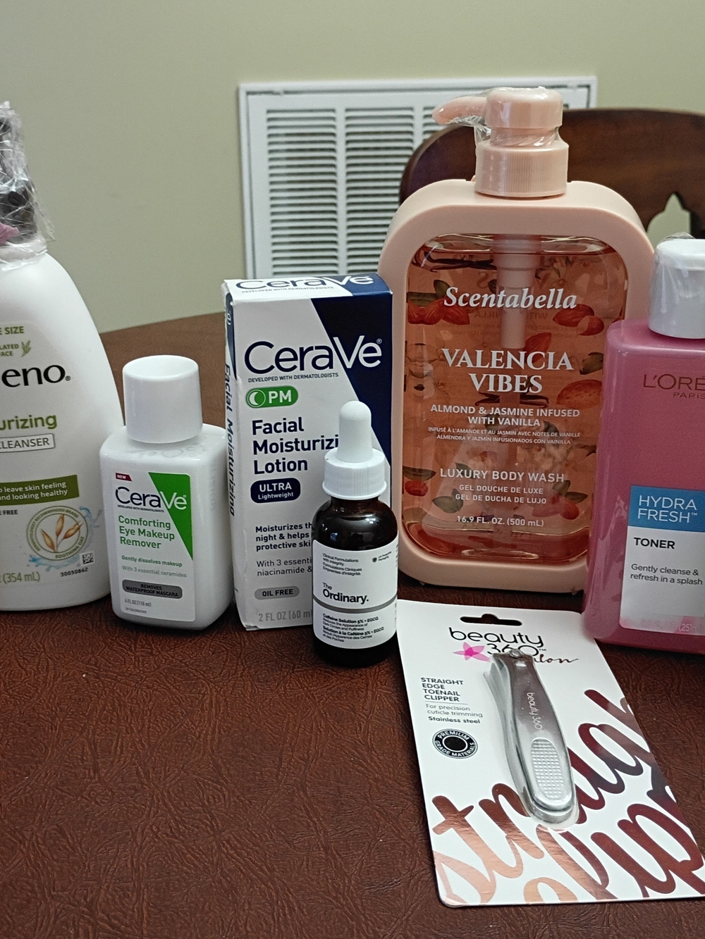 Lot Of CeraVe, Aveeno, Ordinary, No.7 And L'Oreal Face Items New!